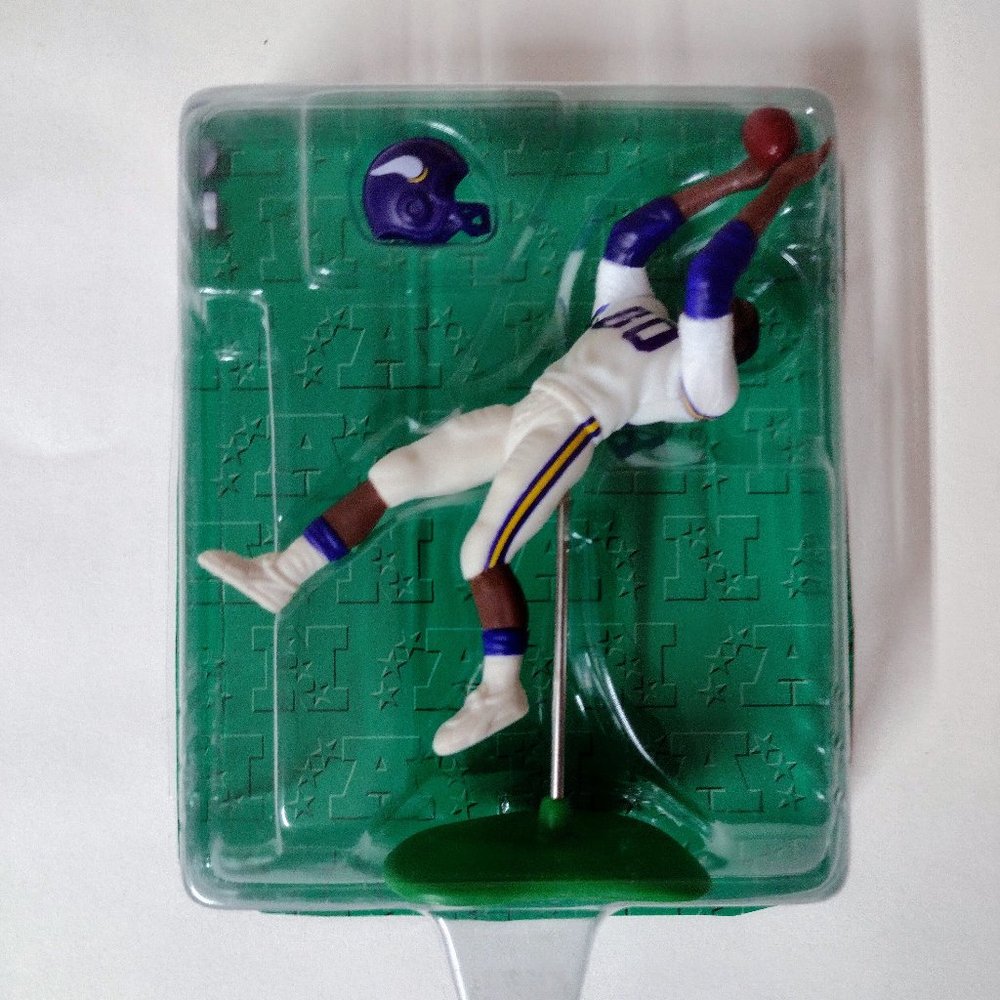 1996 Cris Carter Minnesota Vikings Kenner Starting Lineup opener NFL figure